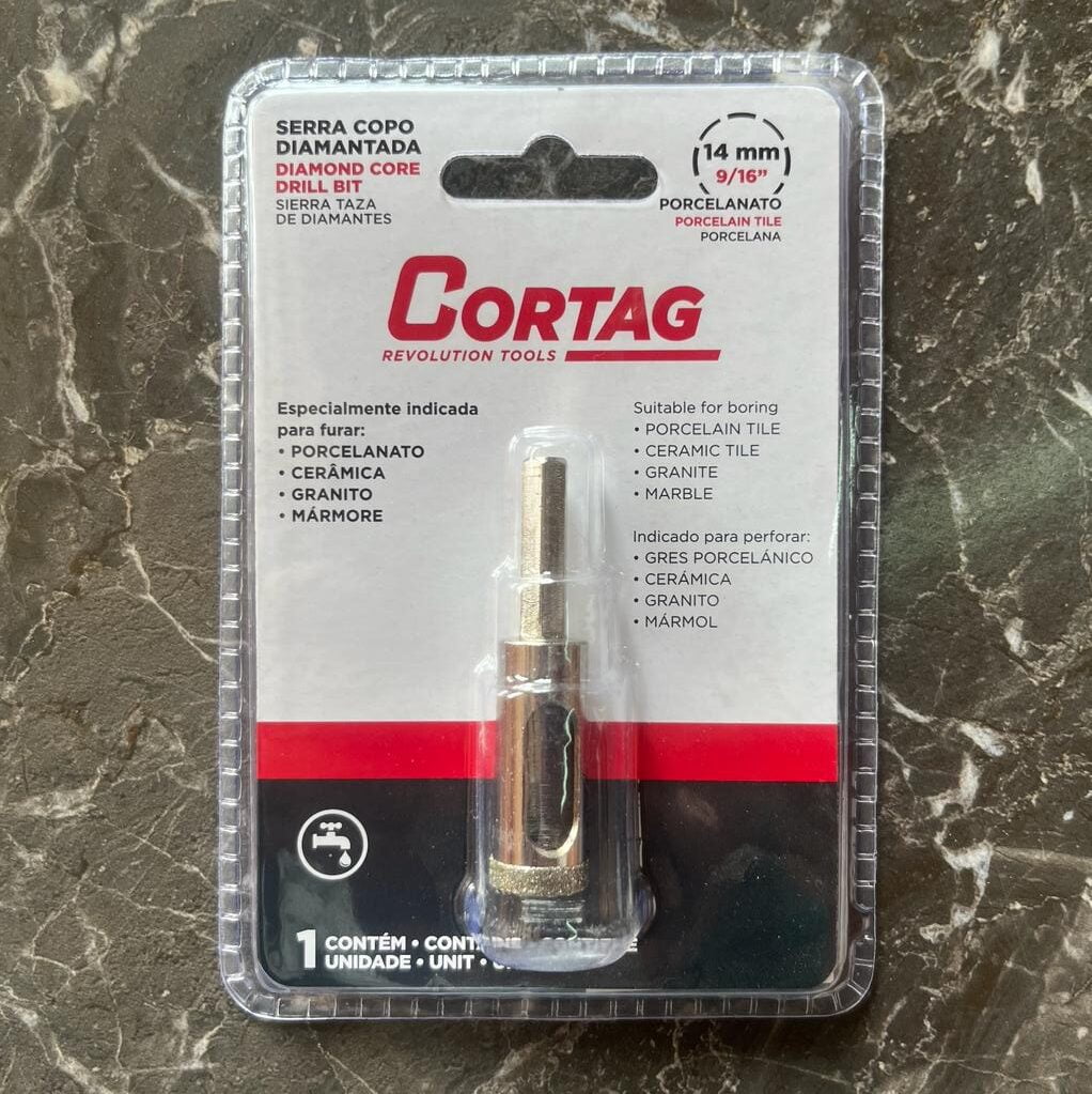 Copa diamantada 14 mm