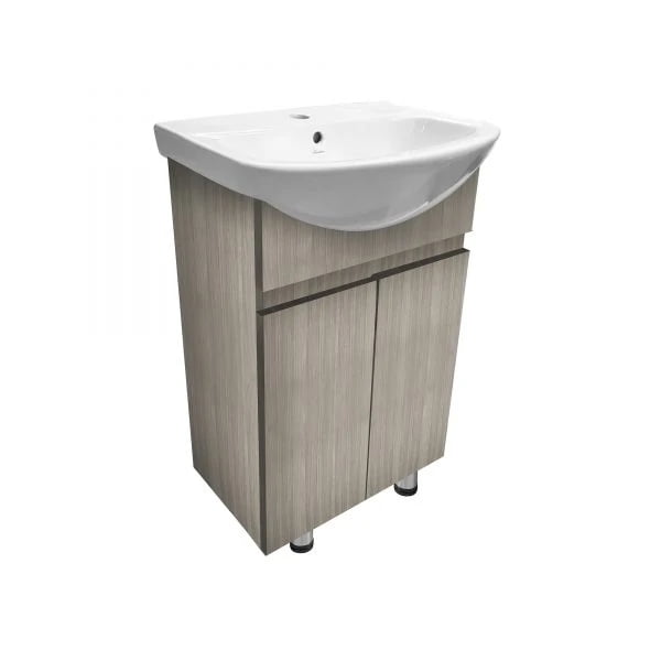 Juego mueble y lavamanos humo