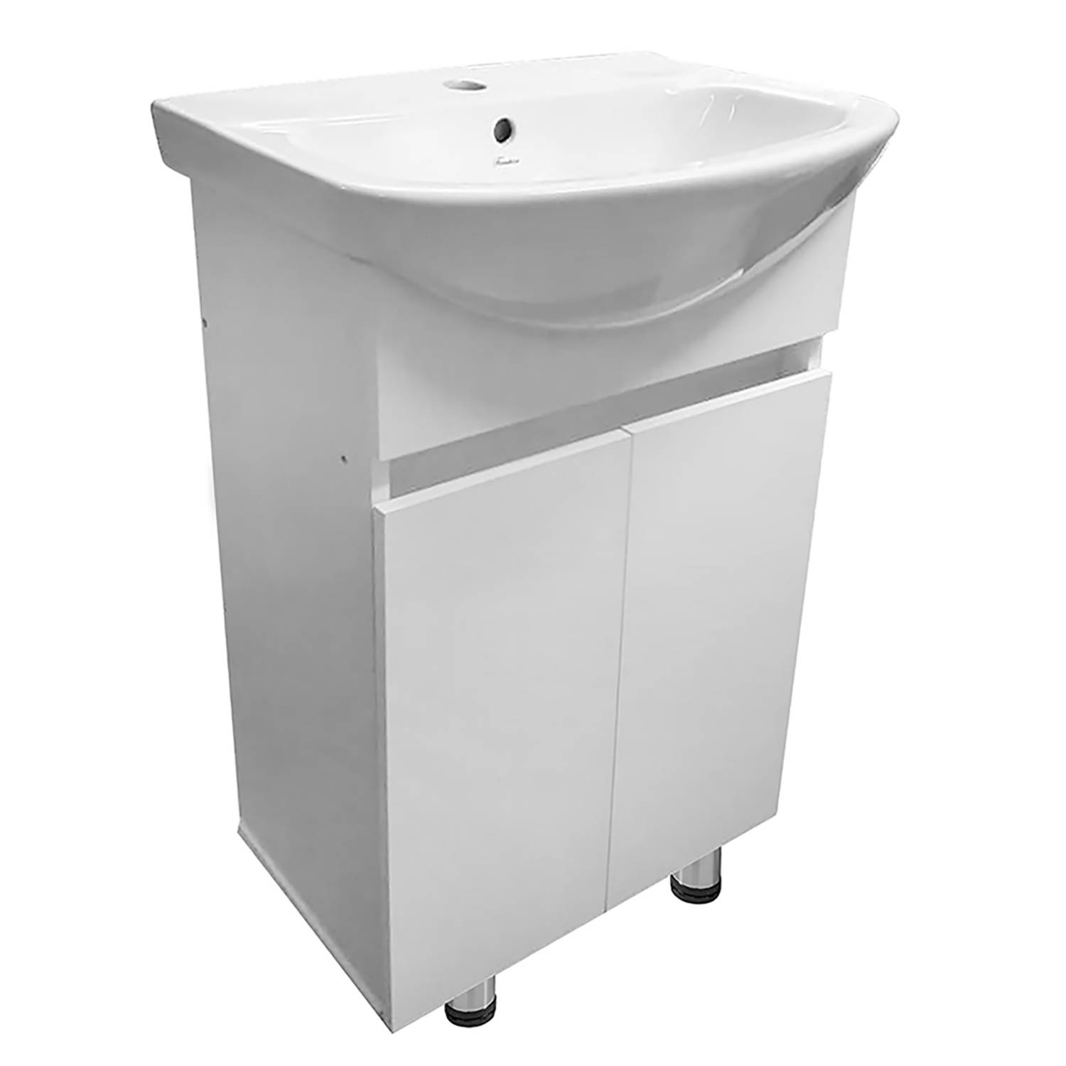Juego Mueble y Lavamanos blanco - Imagen 2