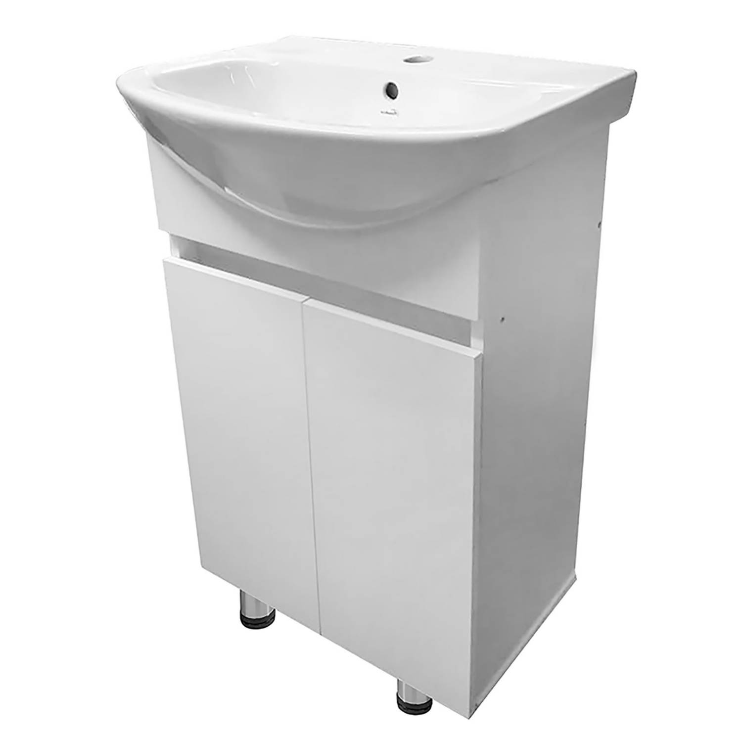 Juego Mueble y Lavamanos blanco