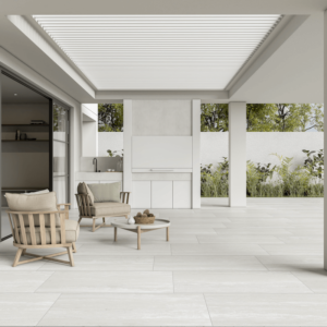 Porcelanato Travertino Gris Pulido 30x60
