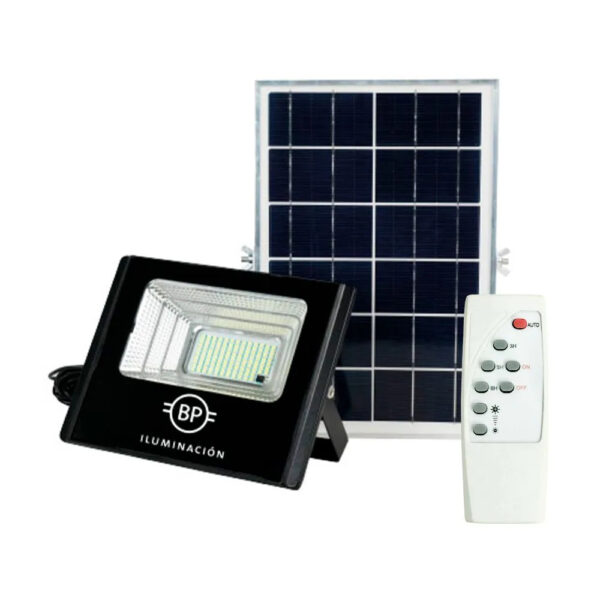 Luminaria Solar 200 W con Panel Solar Externo