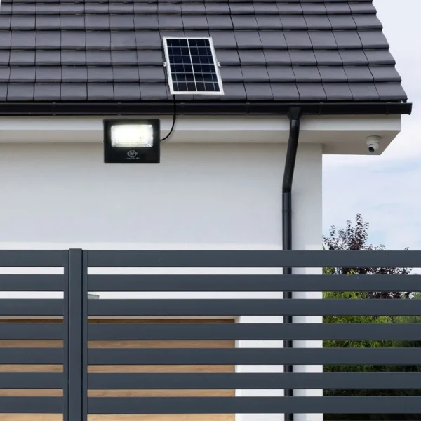 Luminaria Solar 200 W con Panel Solar Externo - Imagen 2