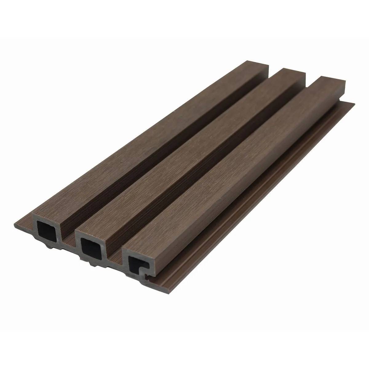 Panel de Madera Café WPC 2,90x 0,22 mt Exterior - Imagen 2