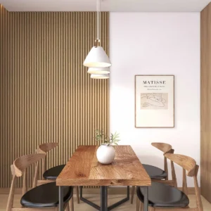 Panel de Madera Interior  Light Brown  WPC 0,16 x 2,90 m Interior