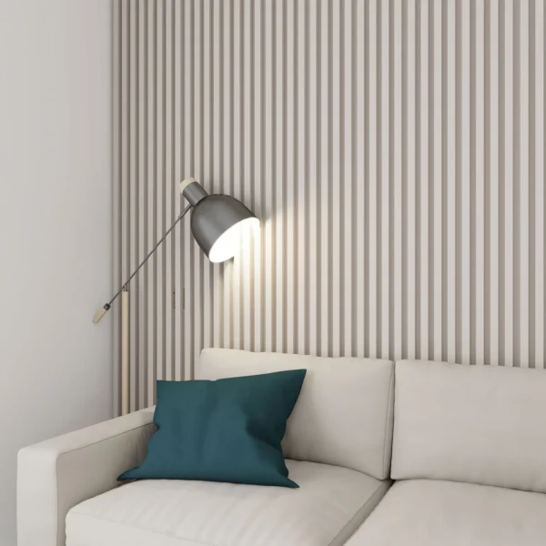Panel de Madera Grey WPC 0,16 x 2,90 m Interior