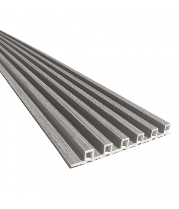 Panel de Madera Grey WPC 0,16 x 2,90 m Interior - Imagen 2