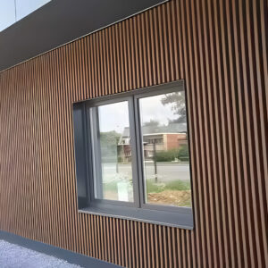 Panel de Madera Café WPC 2,90x 0,22 mt Exterior