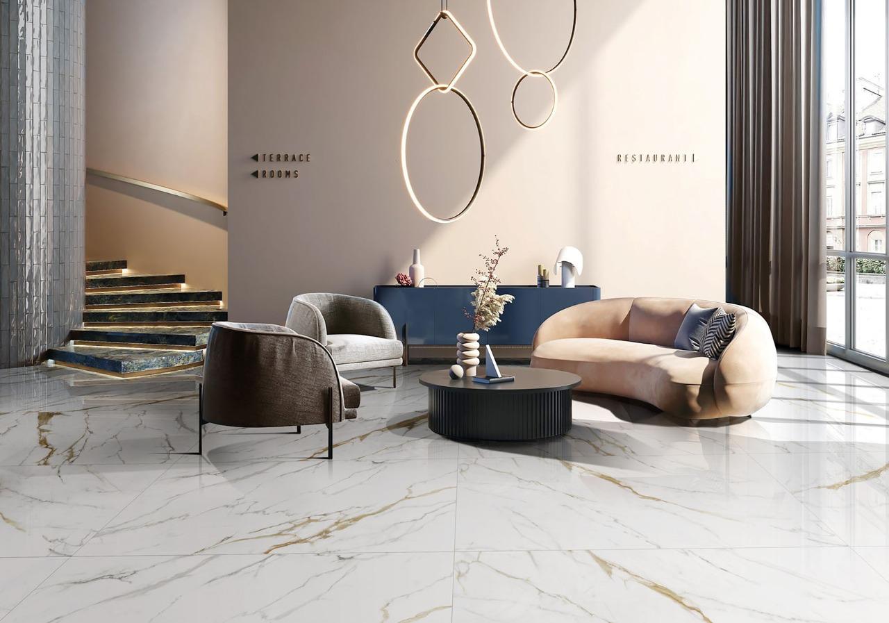 Gres Porcélanico Calacatta Gold 60x120 cm