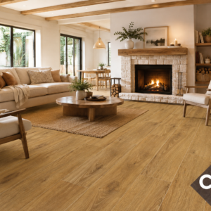Piso Vinílico SPC Golden Oak 5,5 mm