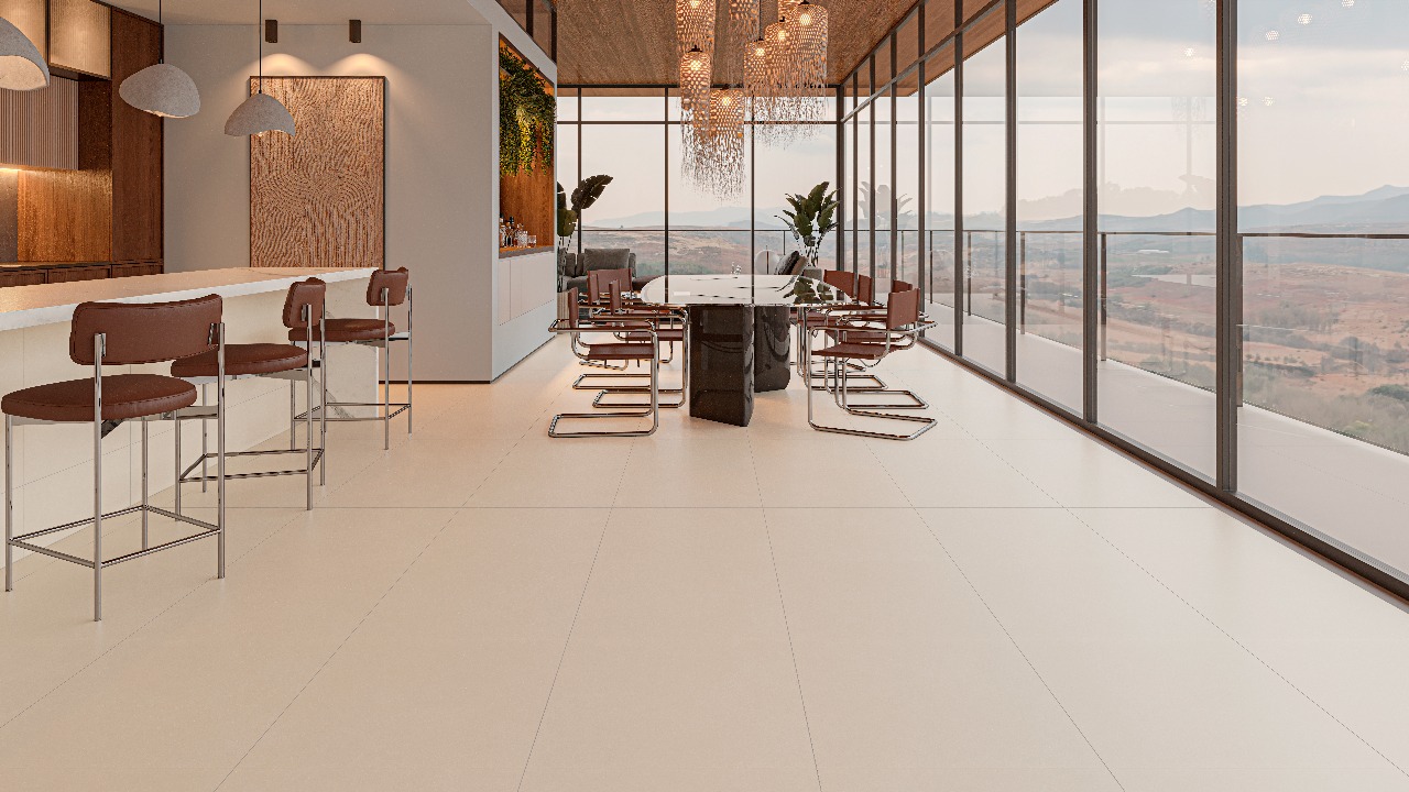 Porcelanato Chigago Beige 61,8 x 61,8 cm