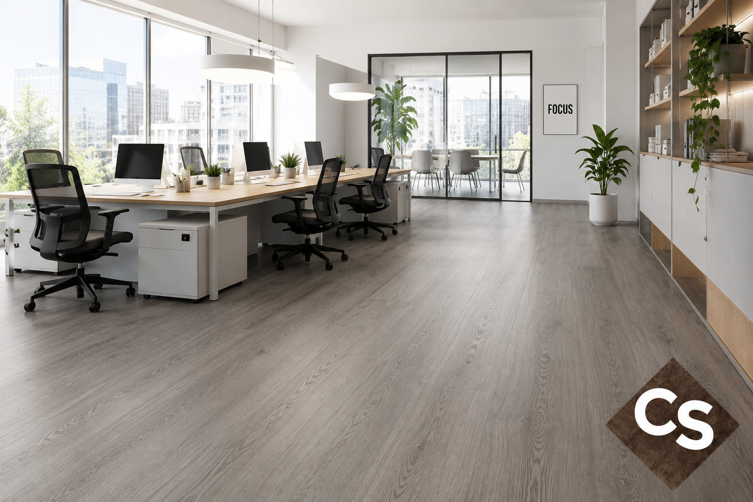 Piso Aqua Pro Silver Forest 8 mm