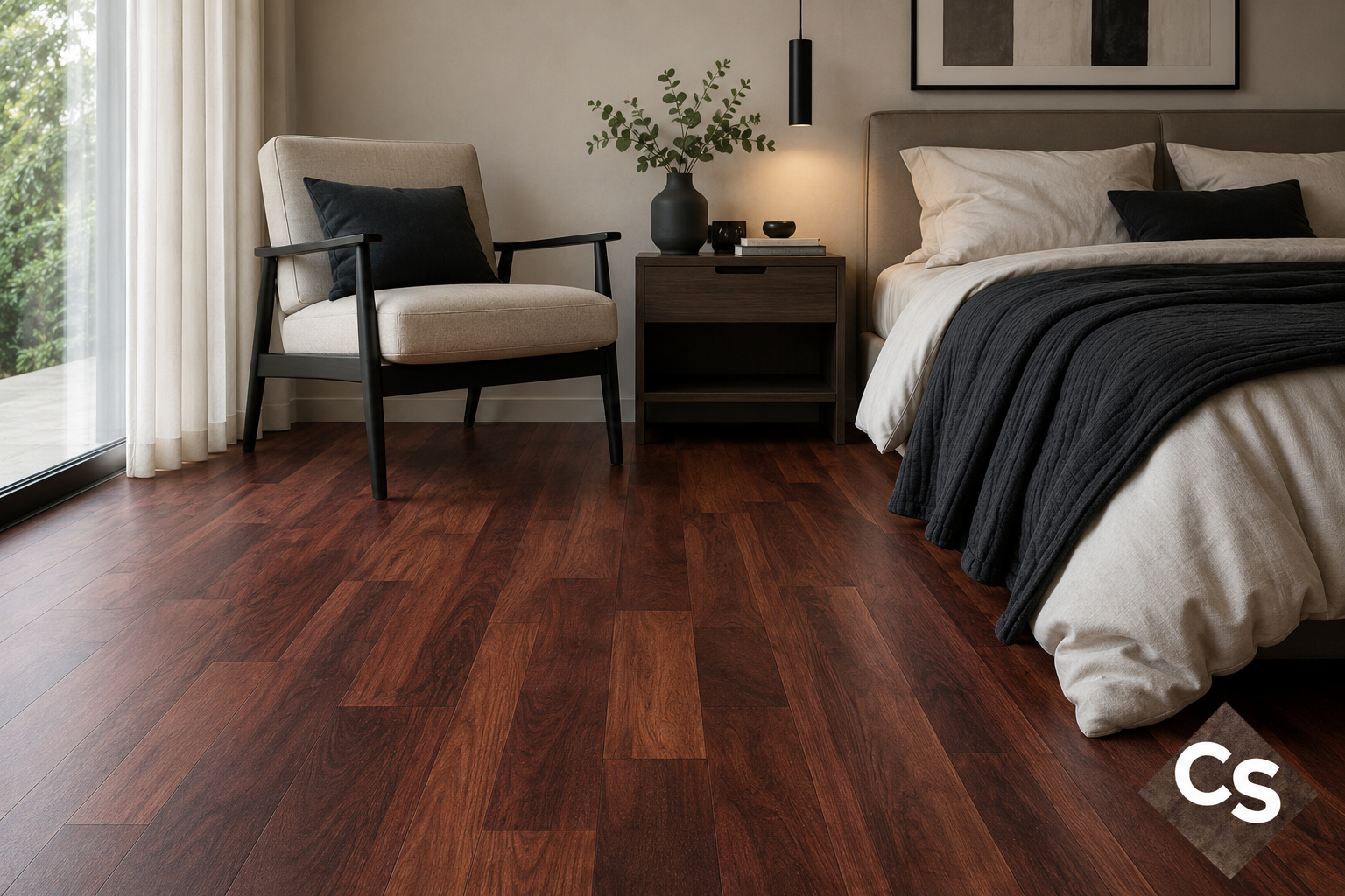 Piso Red Walnut Aqua Pro 8 mm - Imagen 3